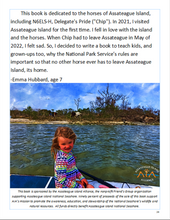 Load image into Gallery viewer, Let's Keep Assateague Wild by Emma Hubbard