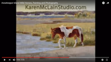 Load image into Gallery viewer, Plein Air Painting the Assateague Back Country - DAY 3 - 10/19/25