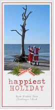 Load image into Gallery viewer, Santa in the Sand Christmas Cards - ON SALE NOW
