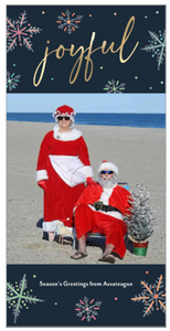 Santa in the Sand Christmas Cards - ON SALE NOW