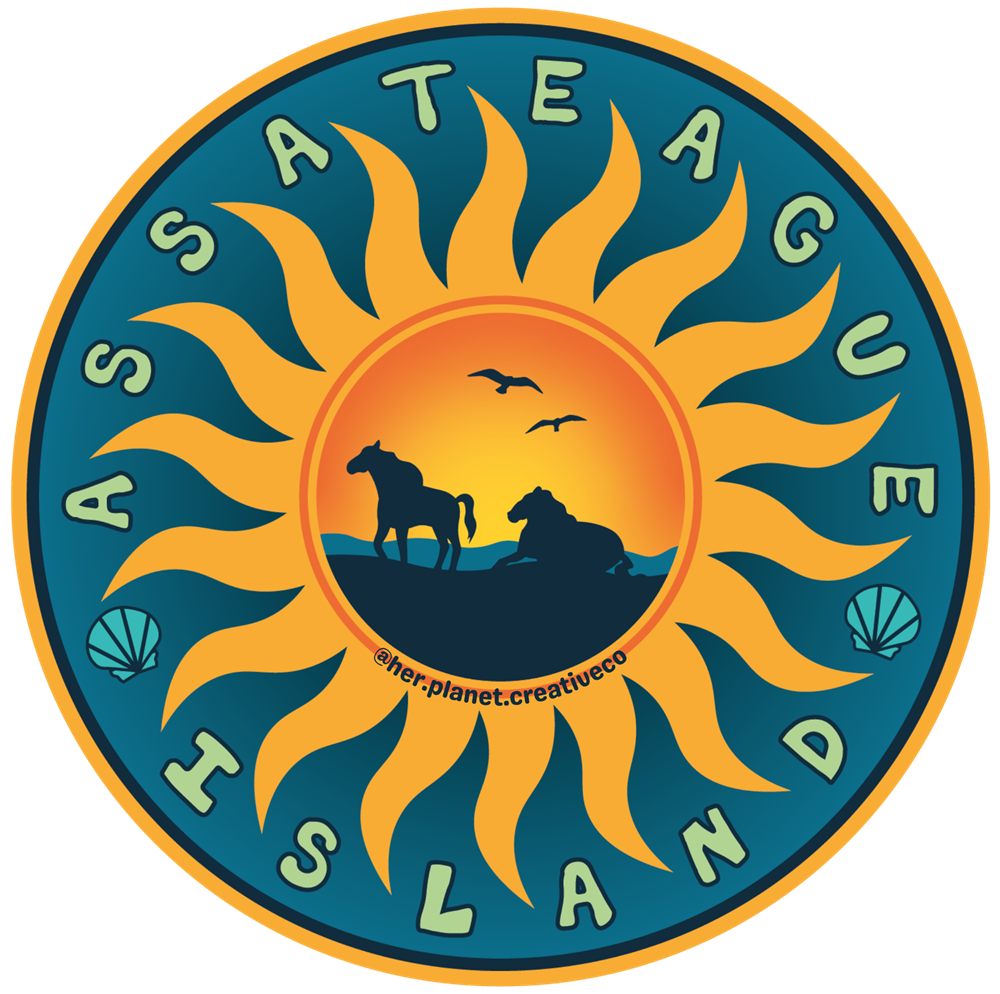 Assateague Island Stickers by Her Planet CreativeCo