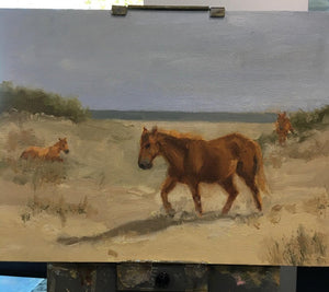 Plein Air Painting the Assateague Back Country - DAY 1 - 11/10/23