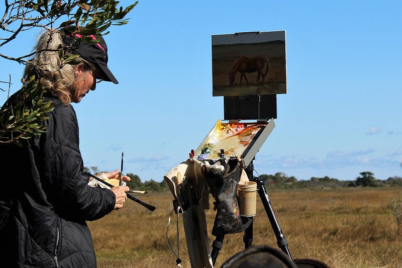 Plein Air Painting the Assateague Back Country - DAY 1 - 11/10/23